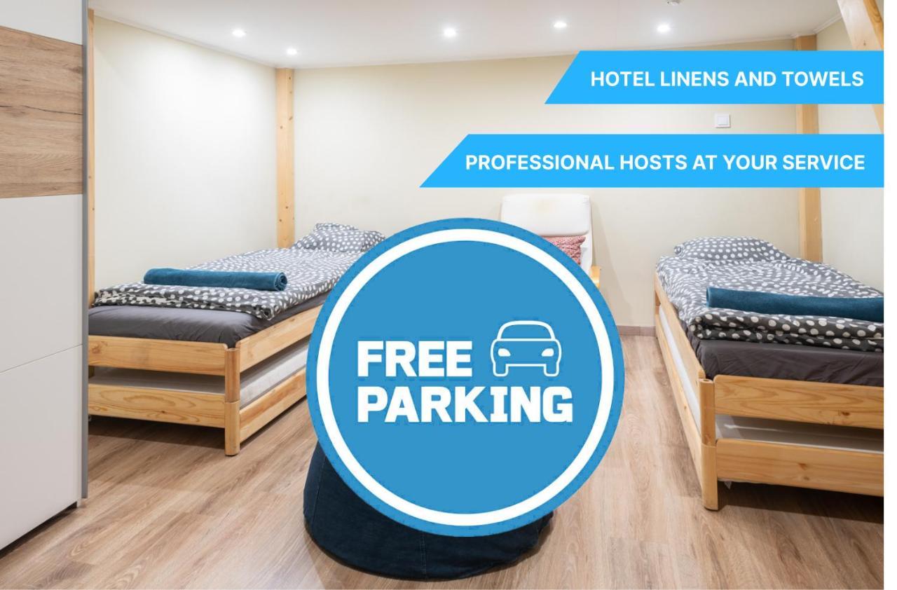Cozy & Quiet Apartment Near Kiraly Street Free Parking, Ac, Perfect For 4 Guests! 부다페스트 외부 사진